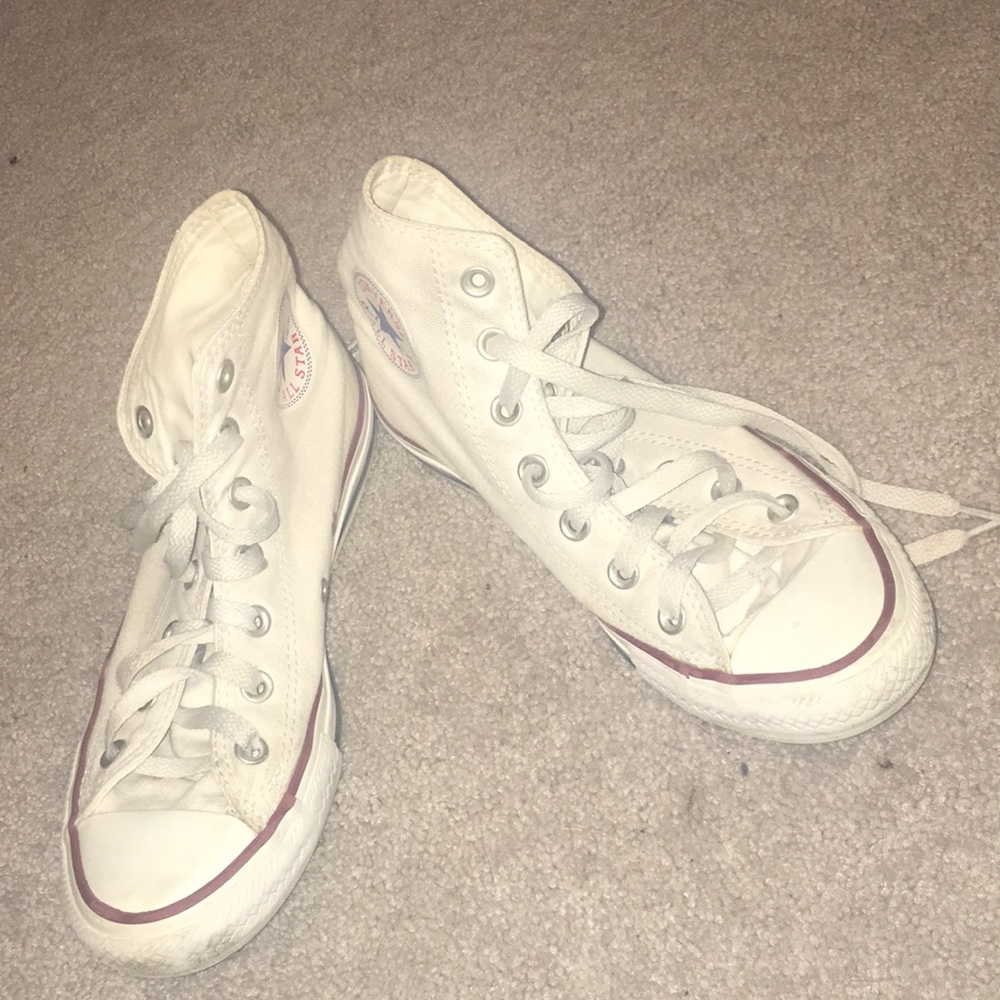 White high top converse